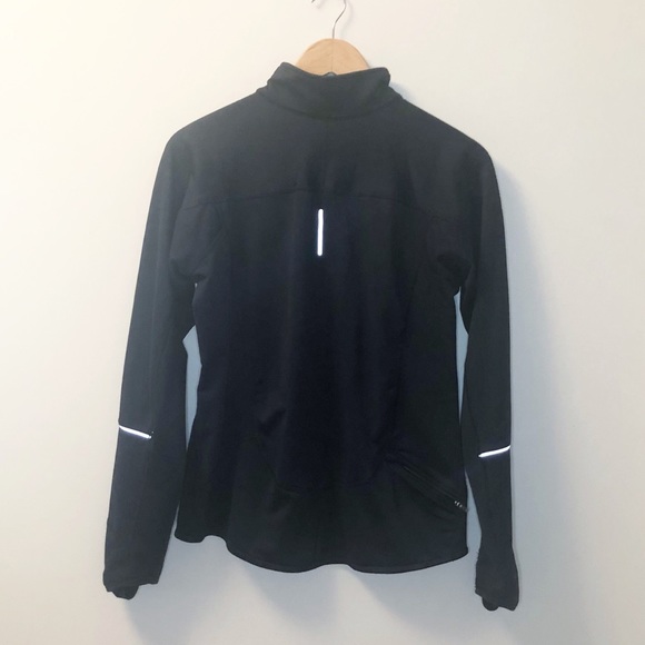 Nike Running Dri Fit Zip Jacket Black Size Medium - Picture 4 of 11